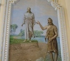 Christus mit Johannes dem Tufer